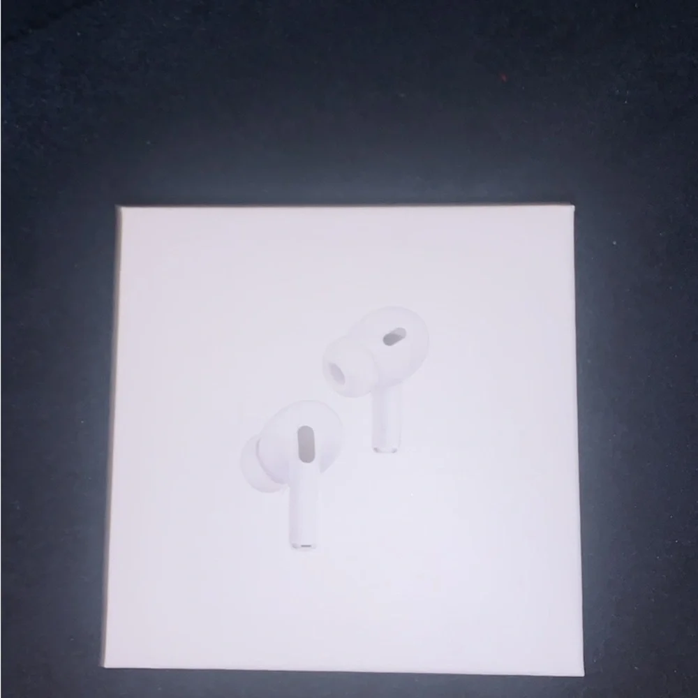White Wireless Earbuds in Charging Case